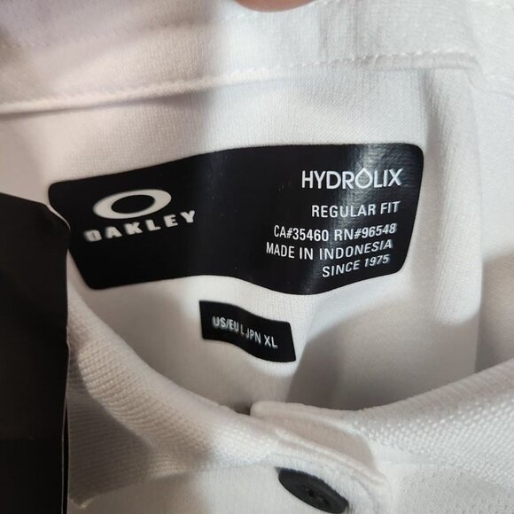 NWT‎ Oakley Element RC Womens Polo Size L Color White - Picture 8 of 10